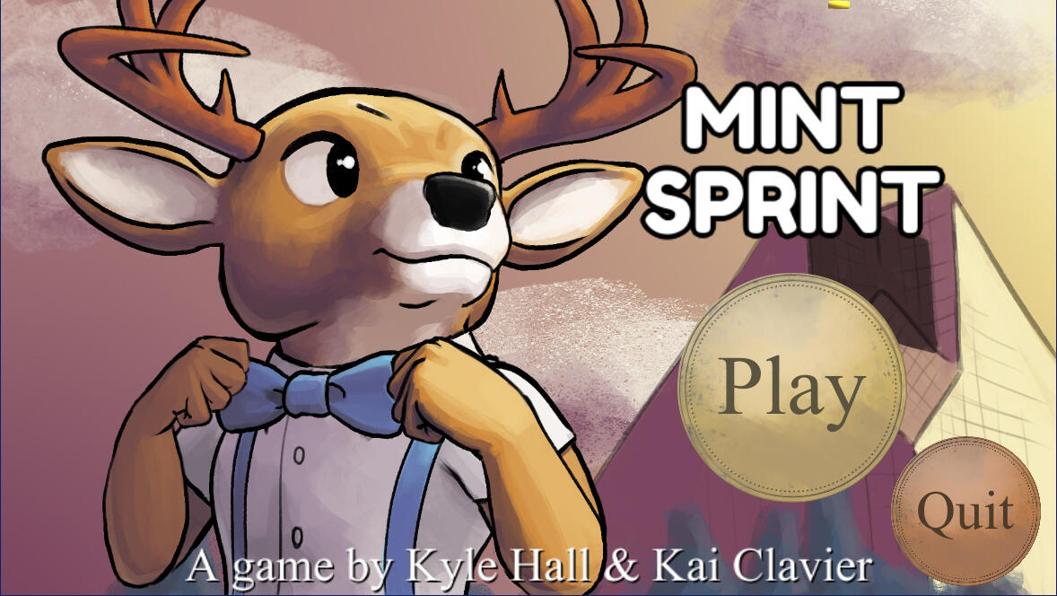 Mint Sprint - Title Screen